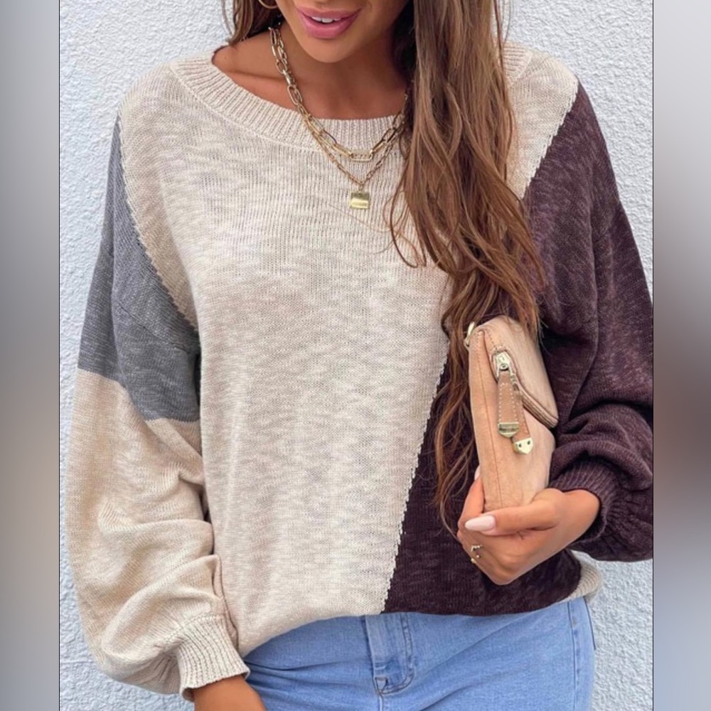 Loose fit sweater